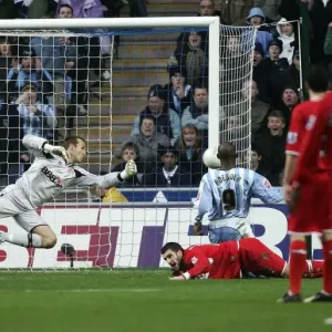 Unsaved: Dele Adebola's Brilliant Attempt vs Mark Schwarzer in Coventry City's FA Cup Fourth Round Match against Middlesbrough (2006) Unsaved: Dele Adebola's Brilliant Attempt vs Mark Schwarzer in Coventry City's FA Cup Fourth Round Match against Middlesbrough (2006)