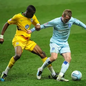 Wilfried Zaha vs. Gary McSheffrey: Npower Championship Showdown - A Clash at Ricoh Arena (06-03-2012)