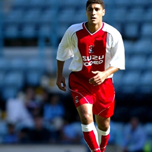 Youssef Safri in Action: Coventry City vs. Wolverhampton Pre-season Friendly at Highfield Road (02-08-2003)