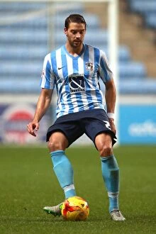 Images Dated 3rd November 2015: Aaron Martin in Action: Coventry City vs Barnsley, Sky Bet League One at Ricoh Arena