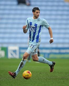 Images Dated 29th November 2014: Aaron Martin in Action: Coventry City vs Walsall, Sky Bet League One at Ricoh Arena