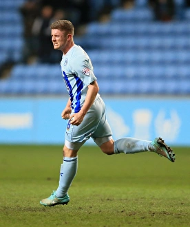 Images Dated 2015 March: Aaron Phillips Jubilant Moment: Coventry City's First Goal vs Bradford City (Sky Bet League One)