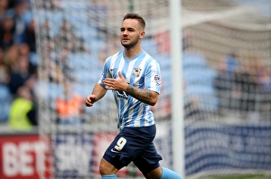 Images Dated 2015 October: Adam Armstrong's Hat-Trick: Coventry City Crushes Shrewsbury Town in Sky Bet League One