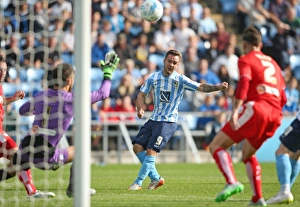 Images Dated 2015 September: Adam Armstrong's Strike: Coventry City vs Chesterfield in Sky Bet League One