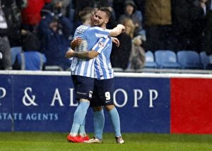 Images Dated 28th November 2015: Adam Armstrong's Thrilling Debut Goal: Coventry City's Triumph over Doncaster Rovers