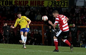 Adam Barton Scores Coventry City's Fourth Goal in Npower League One Match vs Doncaster Rovers at Keepmoat Stadium