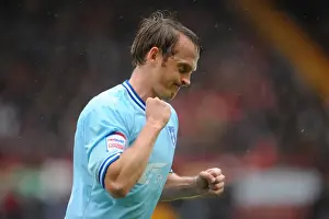 Images Dated 9th April 2012: Agonizing Own Goal: Sammy Clingan's Heartbreaking Blunder at Ashton Gate vs
