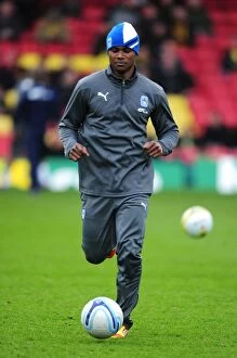Images Dated 17th March 2012: Alex Nimely in Action for Coventry City against Watford, Npower Championship (17-03-2012)