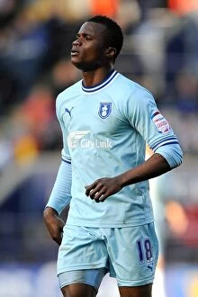 Images Dated 3rd March 2012: Alex Nimely at The King Power Stadium: Coventry City vs Leicester City - Npower Championship