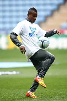 Images Dated 2012 April: Alex Nimely Scores: Coventry City vs Peterborough United (Npower Championship, 07-04-2012)