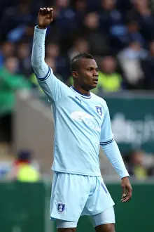Images Dated 2012 January: Alex Nimely Scores the Winning Goal: Coventry City vs Middlesbrough (Npower Championship)