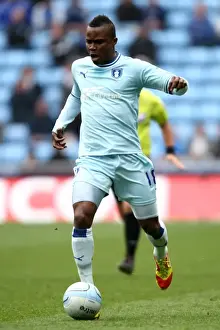 Images Dated 2012 April: Alex Nimely Scores the Winning Goal: Coventry City vs Peterborough United (Npower Championship)