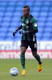 Images Dated 11th February 2012: Alex Nimely's Dramatic Game-Winning Goal for Coventry City at Madejski Stadium (February 11, 2012)