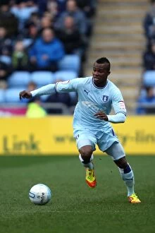 Images Dated 21st January 2012: Alex Nimely's Dramatic Winning Goal: Coventry City vs Middlesbrough (Npower Championship)