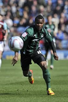 Images Dated 14th April 2012: Alex Nimely's Epic Goal for Coventry City at Turf Moor (Npower Championship 2012)