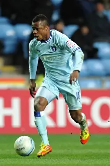 14-02-2012 V Leeds United, Ricoh Arena Prints: Alex Nimely's Game-Winning Goal: Coventry City Triumphs Over Leeds United (February 14)