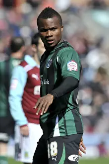 14-04-2012 V Burnley, Turf Moor Prints: Alex Nimely's Thrilling Goal for Coventry City at Burnley's Turf Moor (Npower Championship)