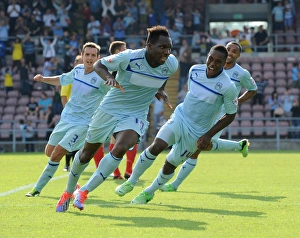Images Dated 2013 August: Four All: Thrilling 4-4 Draw between Coventry City and Preston North End (Sky Bet Championship)