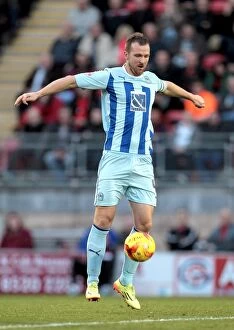 Sky Bet League Championship - Leyton Orient v Coventry City - Matchroom Stadium Collection: Andrew Webster in Action: Coventry City vs Leyton Orient - Sky Bet League Championship