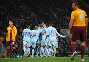 Images Dated 17th November 2013: Andrew Webster Scores Opening Goal: Coventry City vs. Bradford City (Sky Bet League One)