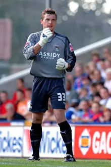 Images Dated 23rd September 2006: Andy Marshall in Action: Coventry City vs Crystal Palace at Selhurst Park (September 23)