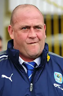 17-03-2012 V Watford, Vicarage Road Prints: Andy Thorn Leads Coventry City in Championship Battle at Vicarage Road Against Watford (17-03-2012)