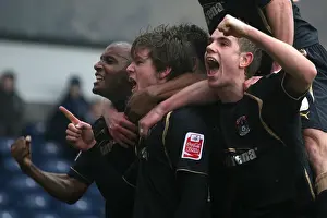 Images Dated 2009 February: Aron Gunnarsson Scores the Second Goal: Coventry City's FA Cup Upset Against Blackburn Rovers (February 14)