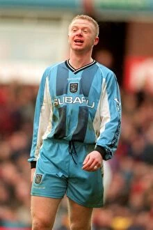 Images Dated 27th February 1999: Aston Villa vs. Coventry City Clash in FA Carling Premiership