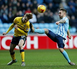 Sky Bet League One - Coventry City V Scunthorpe United - Ricoh Arena Prints: Battle for the Ball