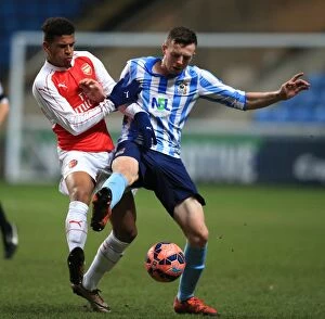 Images Dated 15th February 2016: Battle for the Ball: Coventry City vs. Arsenal - FA Youth Cup Fifth Round