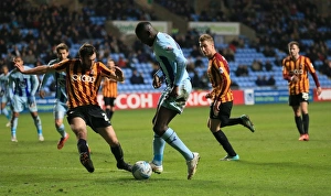 Images Dated 2015 March: Battle for the Ball: Coventry City vs. Bradford City - Sky Bet League One
