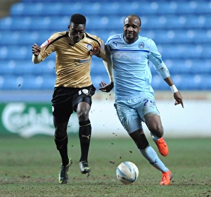 Images Dated 2007: Battle for the Ball: Coventry City vs Colchester United, Npower League One, Ricoh Arena