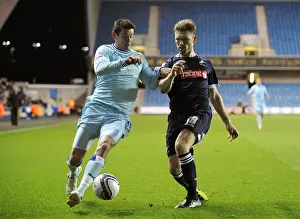 Images Dated 1st November 2011: Battle for the Ball: Jutkiewicz vs
