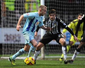 Images Dated 2014 February: Battle for the Ball: McGeouch vs