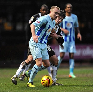 Images Dated 2014 February: Battle for the Ball: McGeouch vs