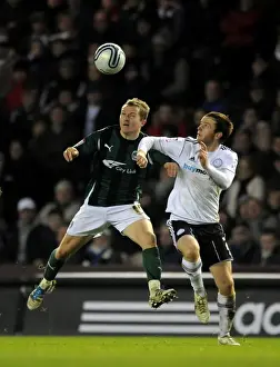 Battle for the Ball: McSheffrey vs. Brayford in Coventry City's Championship Showdown at Derby County