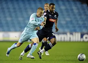 Images Dated 1st November 2011: Battle for the Ball: McSheffrey vs