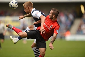 Images Dated 2015: Battle for the Ball: Webster vs