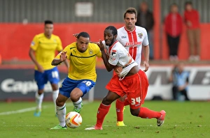 Images Dated 2013 October: Battle for the Ball: Wilson vs