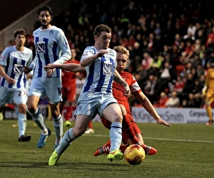 Images Dated 2014 November: Battle for the Ball: Wright vs