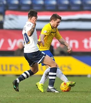 Sky Bet League One - Preston North End v Coventry City - Deepdale Collection: Battle at Deepdale: Fleck vs. Brownhill - Coventry City vs. Preston North End (Sky Bet League One)