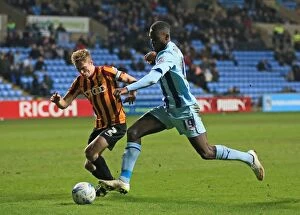 Images Dated 10th March 2015: Battle for Supremacy: Coventry City vs Bradford City in Sky Bet League One