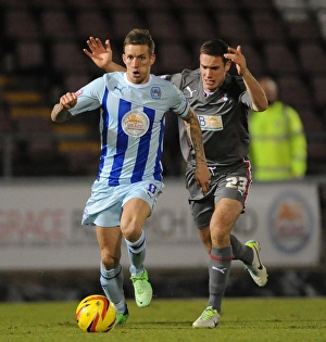 Images Dated 2013 November: Battle for Supremacy: Coventry City vs Rotherham United in Sky Bet League One