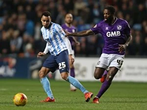 Images Dated 26th December 2015: Battle for Supremacy: Murphy vs. Grant - Coventry City vs. Port Vale (Sky Bet League One)