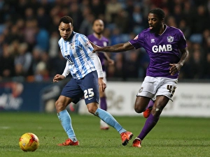 Football Soccer Full Length Prints: Battle for Supremacy: Murphy vs. Grant - Coventry City vs. Port Vale (Sky Bet League One)