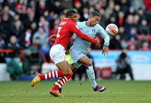 Images Dated 18th February 2012: Battleground Championship: McCleary vs. Clarke - Nottingham Forest vs. Coventry City (18-02-2012)