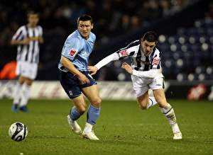 Images Dated 2010 March: Battleground Hawthorns: Dorrans vs