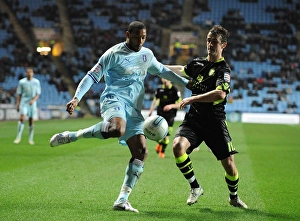 14-02-2012 V Leeds United, Ricoh Arena Prints: Battleground Ricoh Arena: Coventry City vs