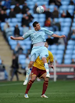 Images Dated 22nd October 2011: Battleground Ricoh Arena: Coventry City vs Burnley - A Championship Showdown