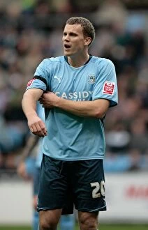 Images Dated 24th October 2009: Ben Turner in Action: Coventry City vs. West Bromwich Albion - Championship Match (24-10-2009)
